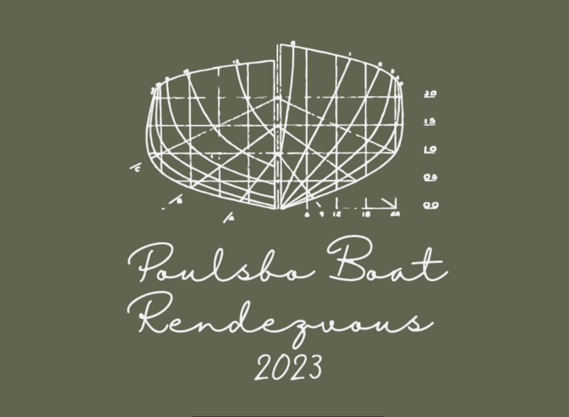 2023 Poulsbo Boat Rendevous Shirt Design